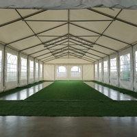 Tente de fête de luxe Suihe en acier, forme dôme, design coupe-vent, installation facile, garantie 1 an pour événements et divertissements en extérieur