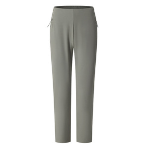 Pantalon de randonnée pour homme résistant à l'usure, séchage rapide, couleur unie, léger, décontracté, pour la course à pied, les trajets quotidiens, le sport, noir, léger - Product Image 4