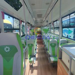 Precio barato 40-72 asientos transmisión manual LHD RHD China <span class=keywords><strong>Foton</strong></span> AUV nuevo autobús urbano eléctrico a la venta - Product Image 6