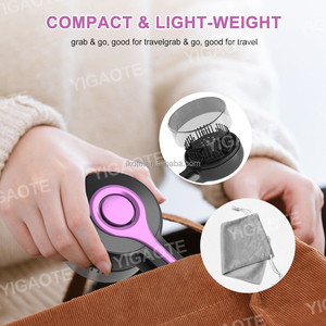 Masajeador eléctrico de mano para cuero cabelludo, terapia de luz roja infrarroja, cepillo para el cabello, masaje relajante, peine, masajeador de cabeza - Product Image 5