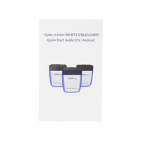 Vgate VLinker BM+ ELM327 BimmerCode BimmerLink Lector de Códigos Automotrices, Herramienta de Diagnóstico, Escáner de Automóviles ELM327 OBD2 Bluetooth 3.0