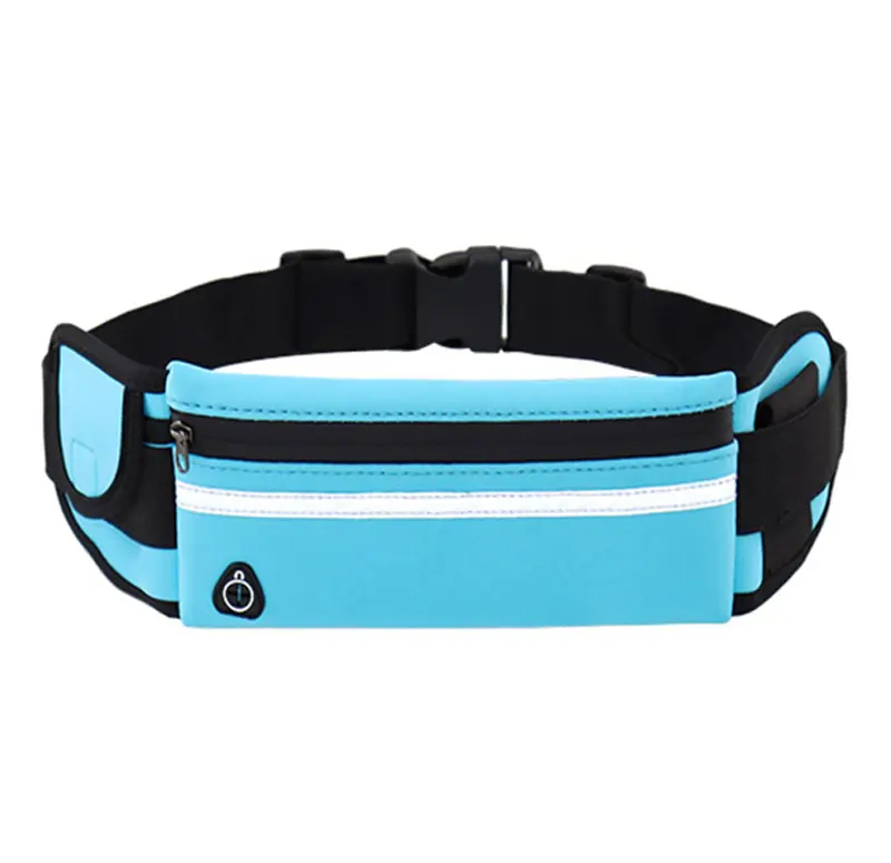 Fanny Pack for Women Men sport Waist Bag Waterproof Travel Sports Waist Pack running belt with Zipper and Hidden Pack