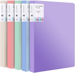 <b>A4</b> Waterproof Double Strength Clip PP Material <b>Folder</b> for Students' Loose-leaf Tests Office Data Receipt Plating - Product Image 6