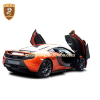 Kit carrosserie de haute qualité en fibre de carbone pour McLaren MP4-12C, style RZ, comprenant pare-chocs avant, jupes latérales, prises d'air latérales et diffuseur arrière