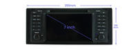 Reproductor Multimedia Android de 7 Pulgadas para BMW X5 E53 E39 E38 1996-2004, Carplay, Radio de Auto, Estéreo, GPS, Navegación