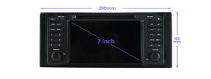 Lettore Multimediale Android da 7 Pollici per <span class=keywords><strong>BMW</strong></span> X5 E53 E39 E38 1996-2004, Car-play, Autoradio Stereo con GPS e Navigazione - Product Image 3
