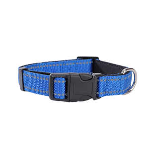 Modern Classic Solid Eco-Friendly Nylon Reflective Adjustable Non-Strangling <b>Dog</b> <b>Collar</b> - Product Image 1