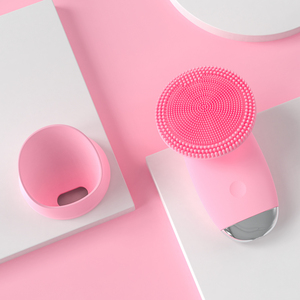 Wholesale Hand Held Electric Facial Cleansing Brush High Frequency <b>Vibration</b> Deep Cleaning Exfoliation Pore Shrinking Nose Face - Product Image 2