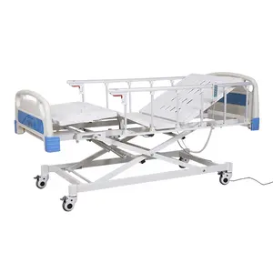 高さ調節可能な3つの機能電気病院看護ベッド患者用医療病院ベッド