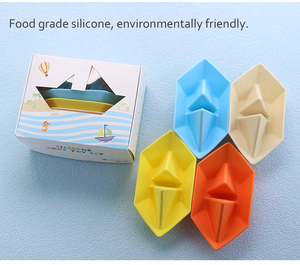 Jouets de bain en <span class=keywords><strong>silicone</strong></span> de qualité alimentaire sans BPA pour enfants d'âge préscolaire, motif de dessin animé, design de rangement personnalisé - Product Image 6