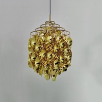 Lustre de décoration intérieure, lampe moderne de style Ins, design brillant, lampes suspendues