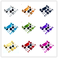 Kit de Boutons Chromés SYY pour Manette PlayStation 5 PS5, Accessoires de Jeu