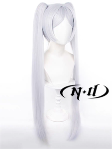 Venta al por Mayor: Pelucas de Anime para Cosplay Miku Rascal, Marrón Claro, Alta Calidad, Liso, Fibra de Alta Temperatura, Resistente al Calor, Densidad del 130% - Product Image 5