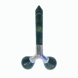 Rodillo Facial 3D de Jade Xiuyan Blanco, el Más Económico, para Lifting Facial - Product Image 4
