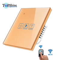 Topshine Tuya Wifi RF Smart Home Ventilateur Gradateur Tactile Commutateur Compatible Avec Alexa Et Google Assistant