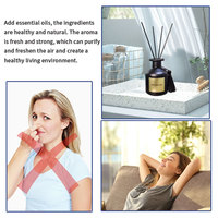Décoration d'intérieur en gros, 120 ml, parfum d'ambiance luxueux noir et or, aromathérapie naturelle, parfum d'intérieur