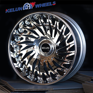 Wholesale 24&quot;26&quot; Gold/chrome/brush/polish/<strong>machining</strong>/painting Concave Wheel <strong>Forged</strong> Wheels - Product Image 2