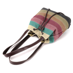 Sacs à bandoulière pour femmes, sacs hobo en toile, sacs messager décontractés multicolores, sacs fourre-tout à poignée supérieure, sacs bandoulière - Product Image 4