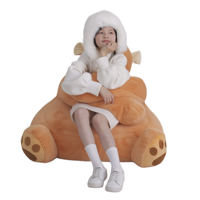 Sac de fèves de singe lesté en peluche super douce, rempli de coton PP pour soulager le stress, matériau en peluche longue pour les anniversaires