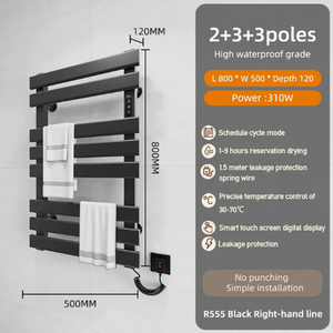 Radiateur Électrique Rotatif à 180 Degrés pour Séchage de Serviettes à Eau Chaude - Grande Vente - Product Image 6