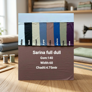 AuraWeave 60 GSM Popeline de lin naturel entièrement mate pour rideaux aérés et décoration intérieure légère - Product Image 1