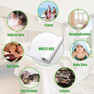 Rollo de Sábanas Desechables Precortadas con Orificio para Camilla de Masajes, 50 Hojas por Rollo con Orificio Facial - Product Image 6