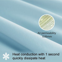 Drap-housse en nylon et élasthanne écologique rafraîchissant, respirant, doux, élastique, durable, lisse, recyclable