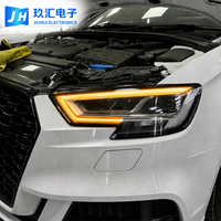 Módulo LED DRL Rojo Azul Amarillo 8V0998473A 8V0998474A para Audi A3 S3 RS3 8V 2017-2020, Luz Diurna LED para Faros Delanteros
