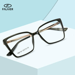 Montures de lunettes carrées Tr87161 53 18 140, monture complète, protection anti-lumière bleue, lunettes unisexes - Product Image 5