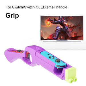 New Game Gun Controller Easy Install Handle Gamepad Bracket Portable Gaming Accessories Left and Right for Oled <b>Switch</b> - Product Image 5