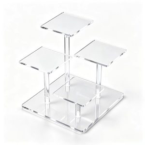 Espositore Multilivello in Acrilico Trasparente SEO CORE, Moderno ed Ecologico, <span class=keywords><strong>per</strong></span> Action Figure, Modellini di <span class=keywords><strong>Auto</strong></span>, Oggetti da Collezione - Product Image 2