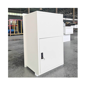 Premontaje de pared residencial construido al aire libre carta de Metal buzón mensajería caja de <span class=keywords><strong>correos</strong></span> paquete de acero gabinete de entrega caja de paquetes - Product Image 5