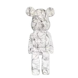 Décoration de sol moderne de luxe en marbre rouge violent ours <span class=keywords><strong>géant</strong></span> naturel léger pour le salon ou le hall d'hôtel pour les villas - Product Image 1