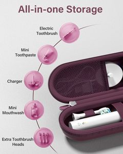 Étui de voyage pour brosse à dents Oral-B/Oral-B Pro 1000 1500 5000 <span class=keywords><strong>7000</strong></span> 7500 6000 9600/<span class=keywords><strong>Philips</strong></span> Brosse à dents électrique, conteneur portable - Product Image 6