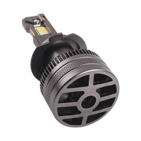 Bombillas LED para Faros Delanteros SANVI V3 de Alta Potencia 4775, 80W 5500K H4/H7/H11 para VW A6/A3 con Tubo de Calor de 3 Piezas, Plug & Play