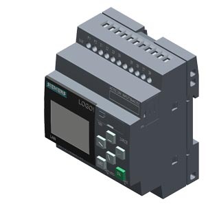 Module Siemens LOGO 24RCE 6ED1052-1HB08-0BA2, 24V DC, sortie relais, contrôleur PLC Ethernet - Product Image 2