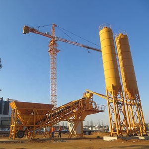 Điện sinoto yhzs35 di động TRỘN BÊ TÔNG thực vật 35 m/h dây chuyền sản xuất với động cơ & động cơ - Product Image 3