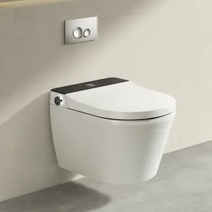 중국 세라믹 벽 교수형 화장실 지능형 벽 교수형 스마트 화장실 자동 wc
