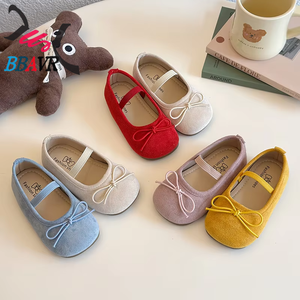 Zapatos de moda para mujer, primavera y verano, con lazo, estilo princesa, suela suave y cómoda, punta cerrada y plataforma - Product Image 2
