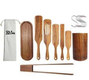 Custom Stocked Wood <b>Spurtles</b> Set Teak Wood Spurtle Kitchen Utensils Wooden for Cooking - Product Image 2
