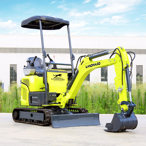 Mini-excavatrices industrielles en gros, 1 tonne, compactes, pour travaux de terrassement, livraison gratuite, excavatrice sur chenilles de 1000 kg avec - Product Image 5
