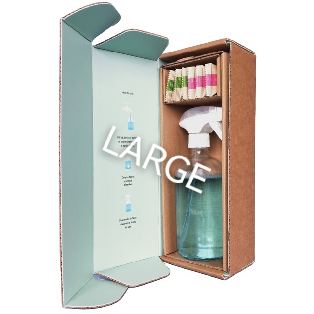 All Purpose Solid Eco-Friendly Detergent Cleaner Tablets for Surface & Household Cleaning