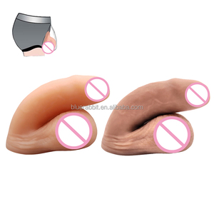4.5 인치 트랜스 패커 도매 울트라 현실적인 인체 공학적 실리콘 패커 기어 여성 남성 트랜스젠더 - Product Image 1