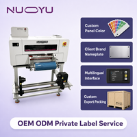 Nouvelle imprimante UV DTF OEM ODM 300 mm à tête unique automatique pour étiquettes personnalisées, machine à autocollants en cristal, panneau personnalisé, CE ISO 9001, vente en gros
