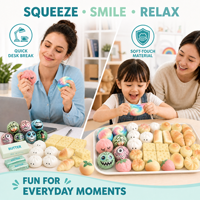 Vente Chaude Jouet à pincer en TPR souple à texture Maltose, à remontée lente, anti-stress et anti-anxiété, cadeau d'anniversaire