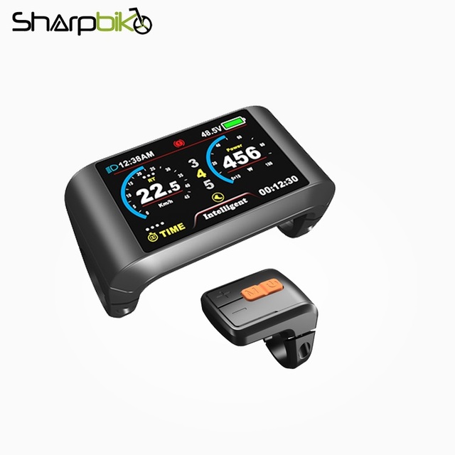 LCD Ebike Display TFT 750C for BBS01 BBS02 BBSHD Bafang Motor Kit Mid Drive
