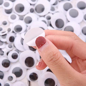<span class=keywords><strong>Yeux</strong></span> ronds en plastique noir, auto-adhésif, grande taille, 15mm, 18mm, 20mm, 25mm, <span class=keywords><strong>yeux</strong></span> <span class=keywords><strong>de</strong></span> <span class=keywords><strong>sécurité</strong></span> pour jouets - Product Image 6