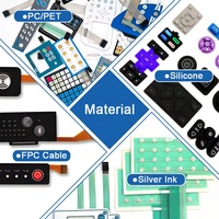 Panel de Control de Membrana Personalizado para Cintas de Correr Inteligentes con Teclados LED para Electrodomésticos