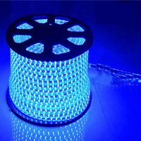 Bande LED SMD 5050 RGB haute tension 110V/220V, 60 LED/m, 14,4W/m, IP65, extérieur, dimmable, 3000K/4000K/6000K, 50m/rouleau