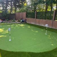 LFL 10-15mm Putting Green Kunstrasen für Golf- und Padel-Plätze, Innen- und Außenbereich, Weicher Synthetischer Rasenteppich